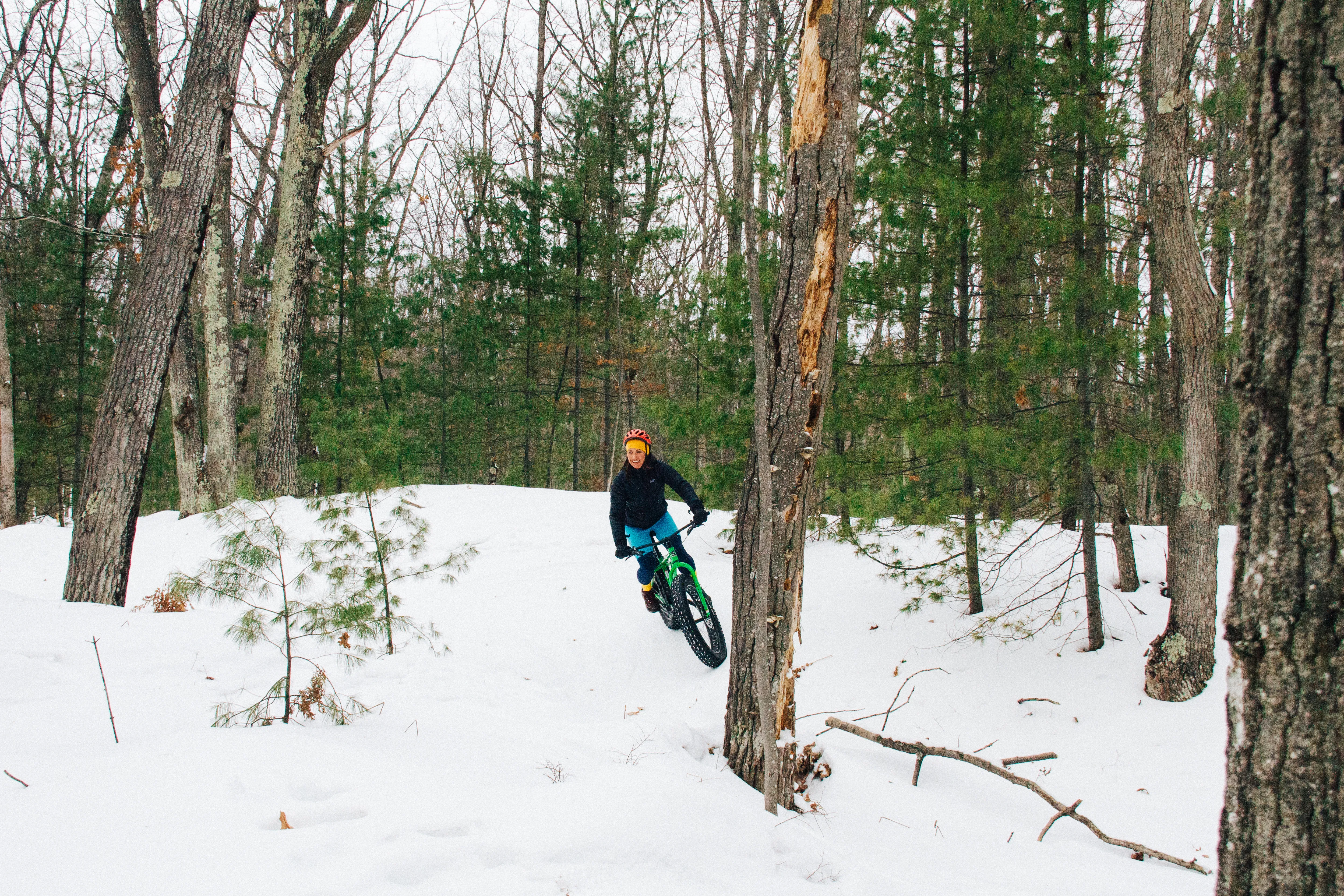 Fat Tire Biking on the Vasa Pathway