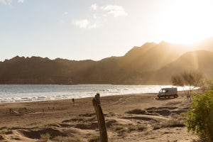 Camp at Puerto Agua Verde