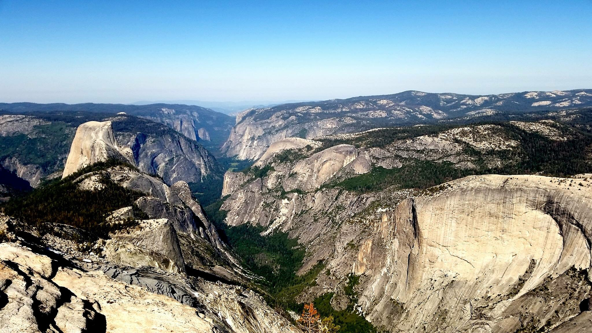 Backpack to Clouds Rest from Glacier Point