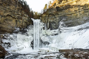 Why You Need to Visit Taughannock Falls in the Winter