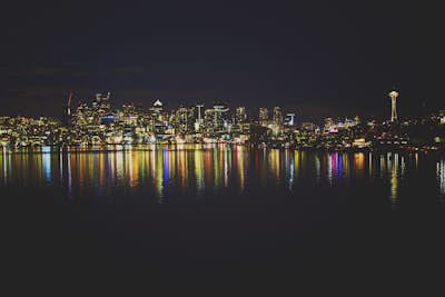 Night Photography at Gasworks Park
