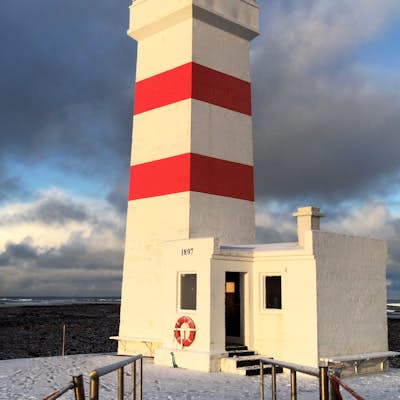 Photograph Gardur Lighthouse, Iceland
