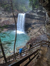 Hike the Falls Loop Trail in South Cumberland State Park