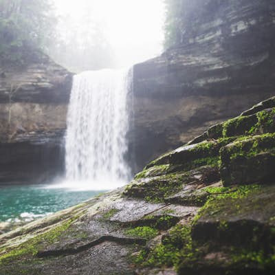 Hike the Falls Loop Trail in South Cumberland State Park