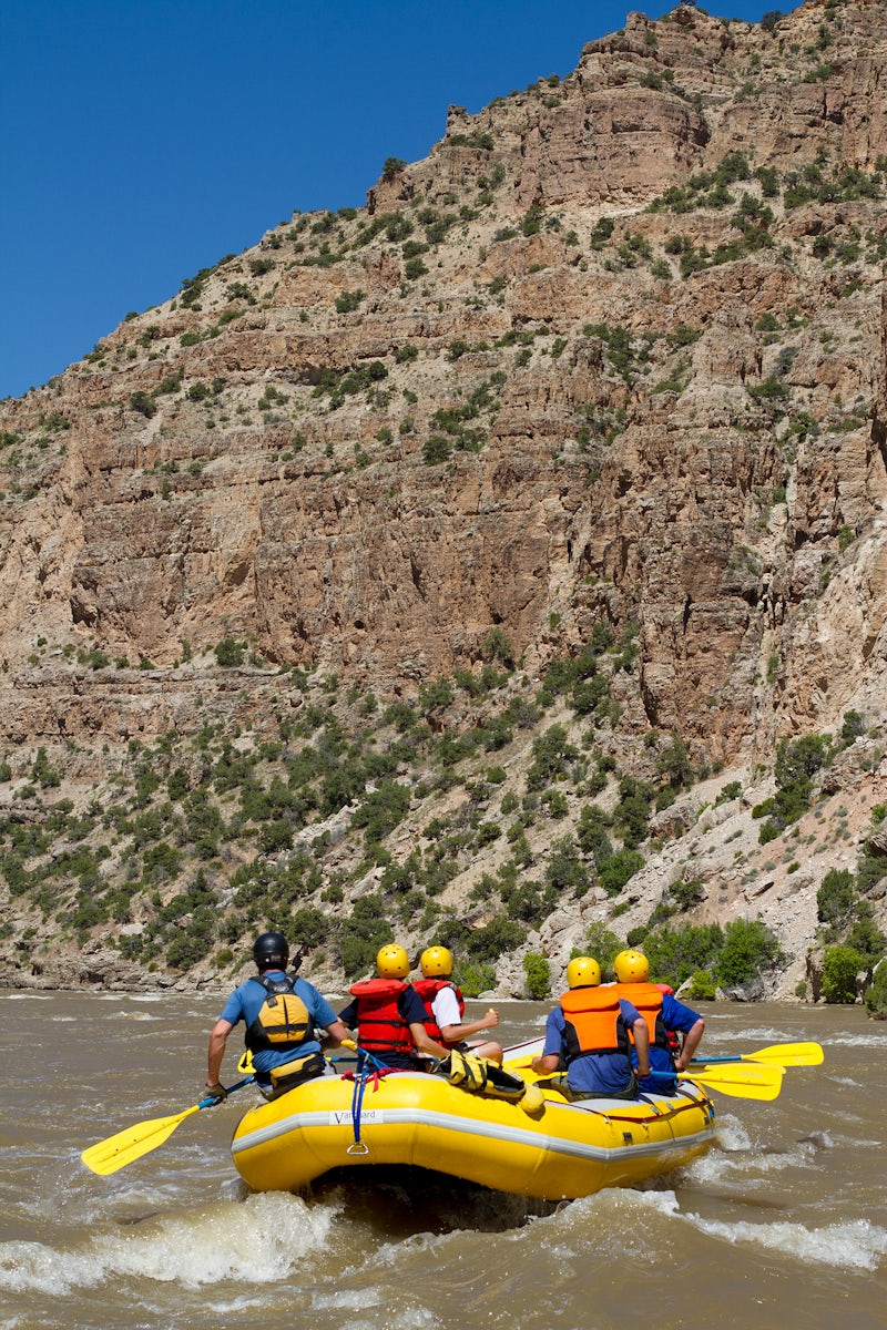 Photo of Split Mountain Whitewater Rafting