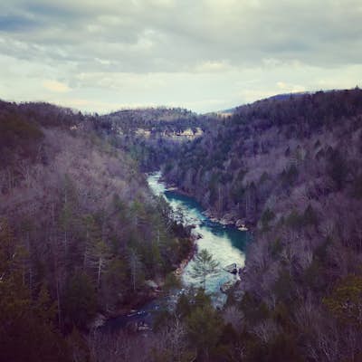 Take in the View at Lilly Bluff Overlook