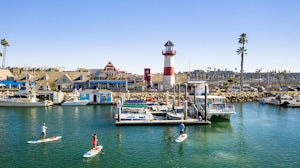 Stand Up Paddleboard the Oceanside Harbor