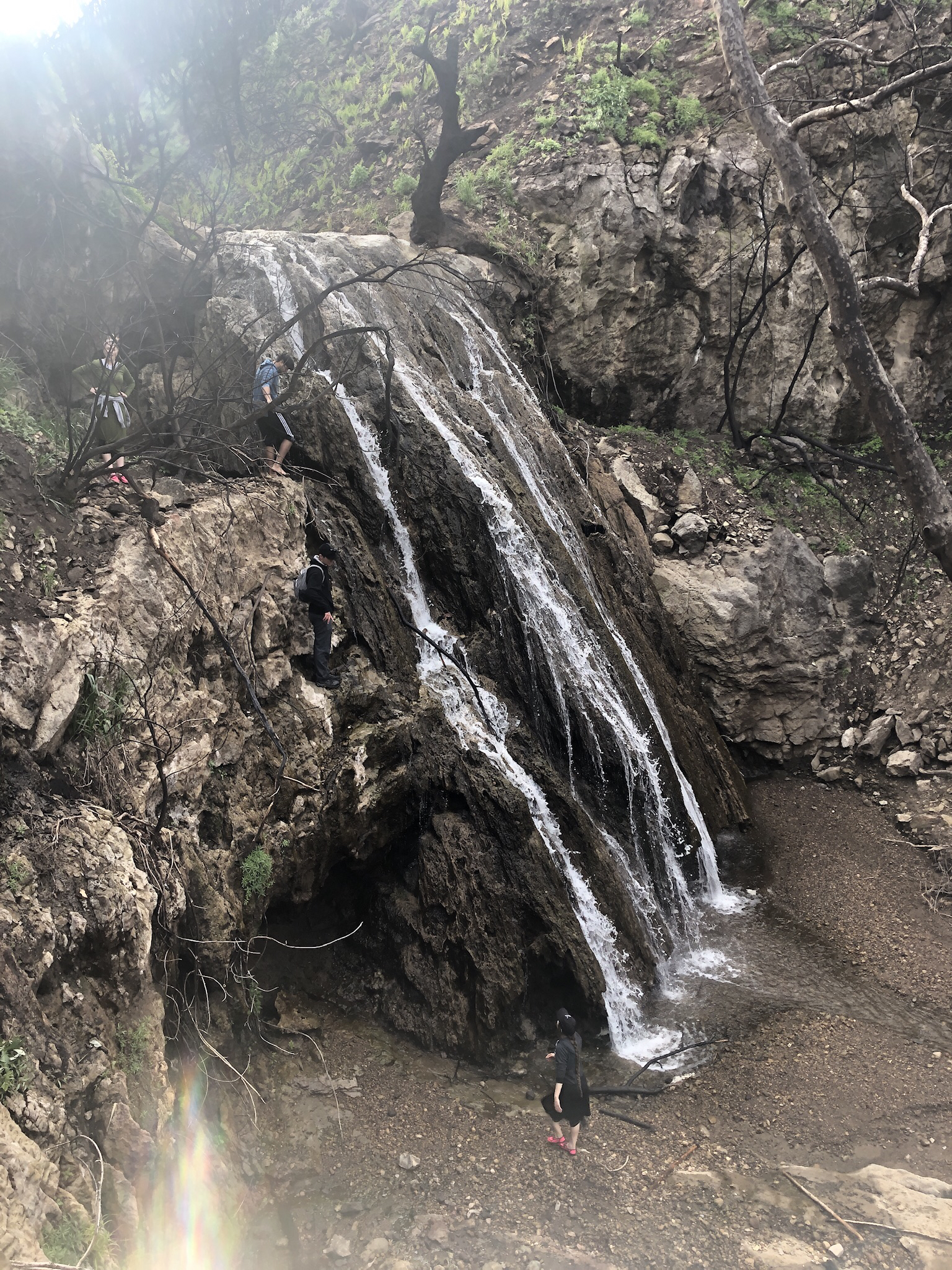 Newton & Zuma Canyon Falls