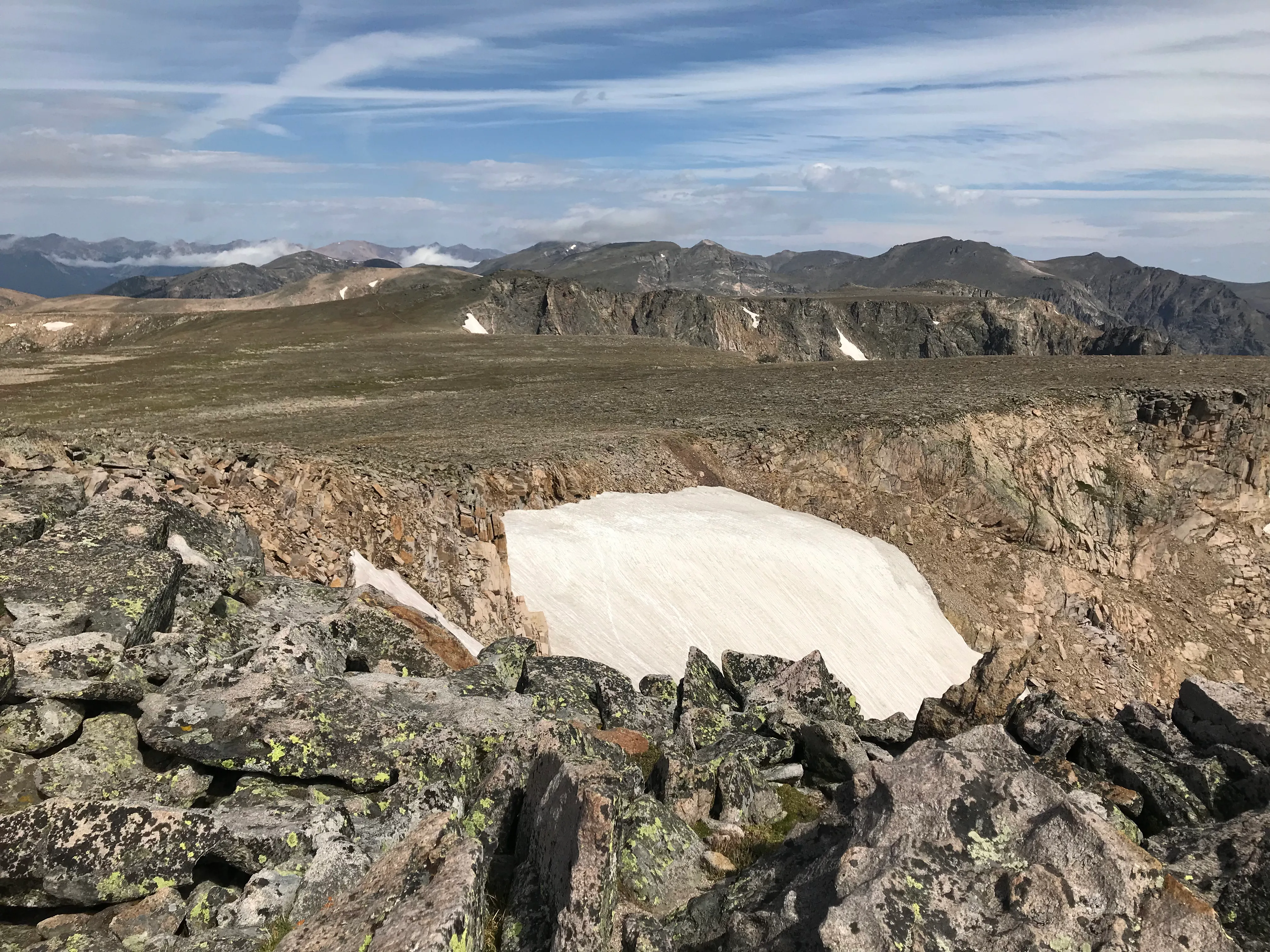 Flattop Mountain and Hallett Peak