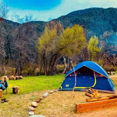 Camp at Rose Valley