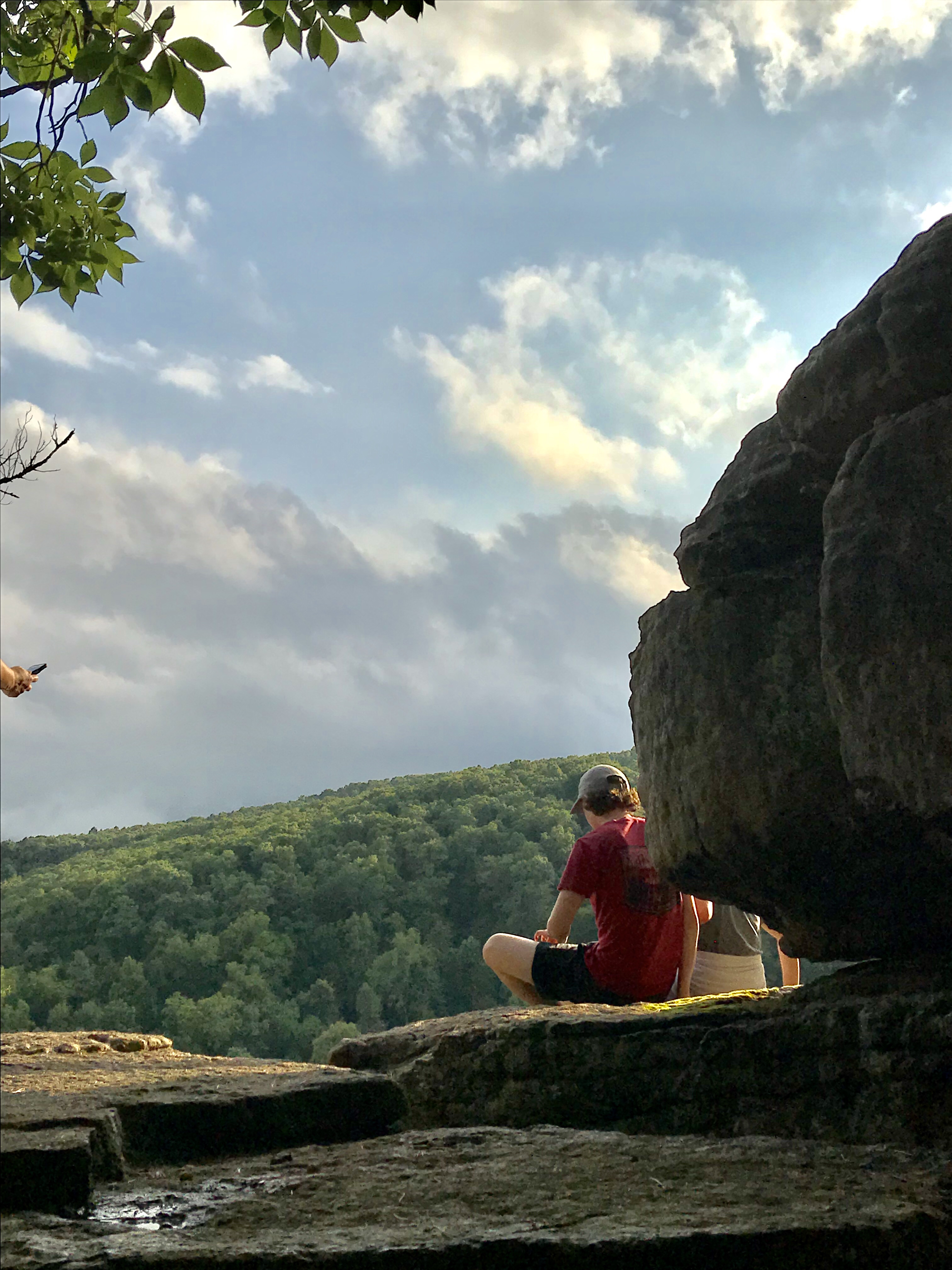 Hawksbill Crag via Whitaker Point Trail