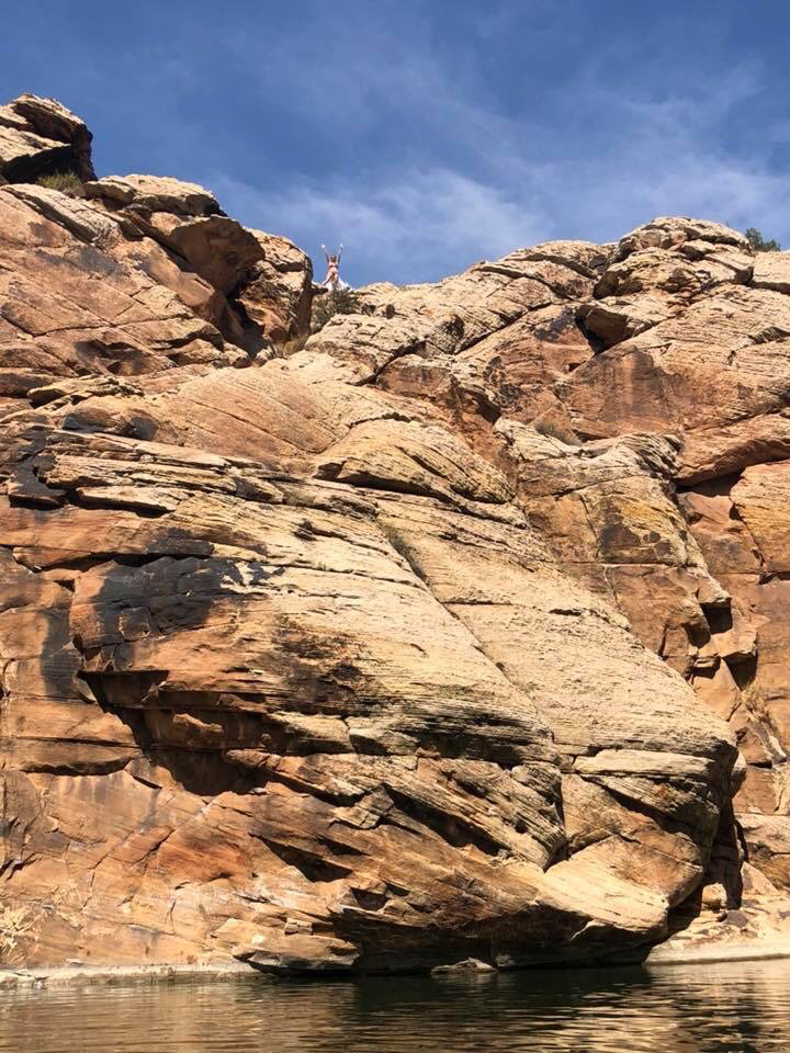 Deep Water Soloing at Clear Creek