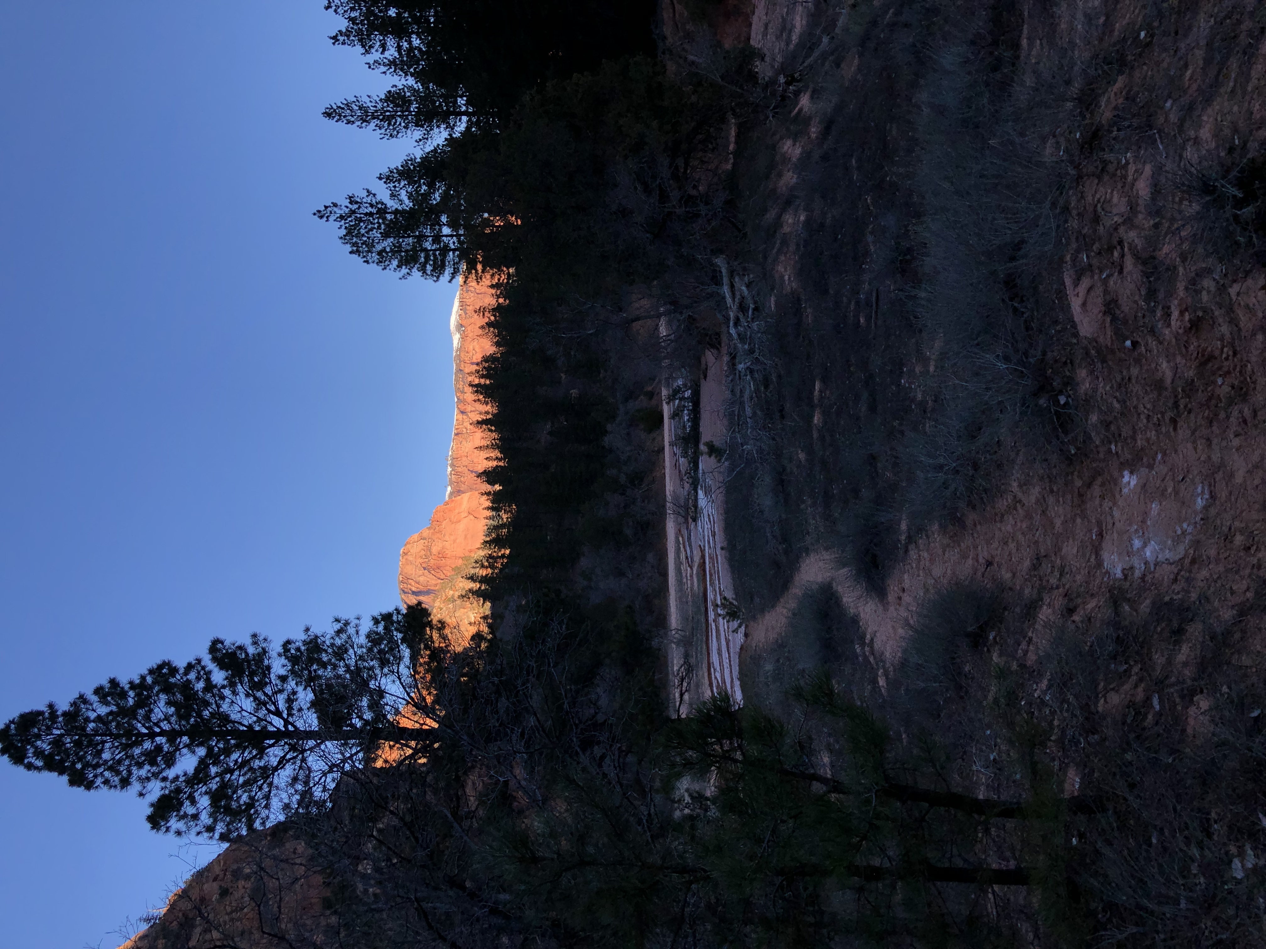Trans-Zion Trek, Zion NP