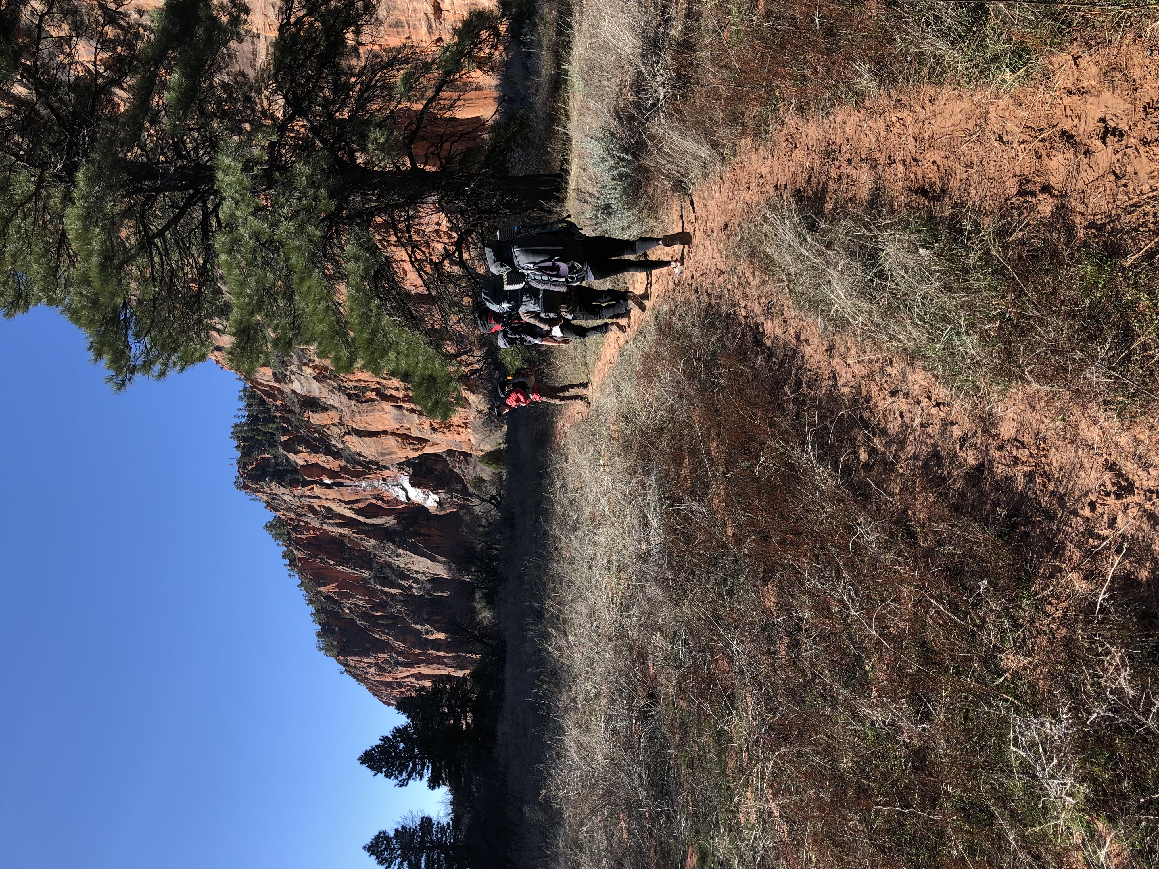 Trans-Zion Trek, Zion NP
