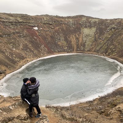 Visit Kerið Crater Lake