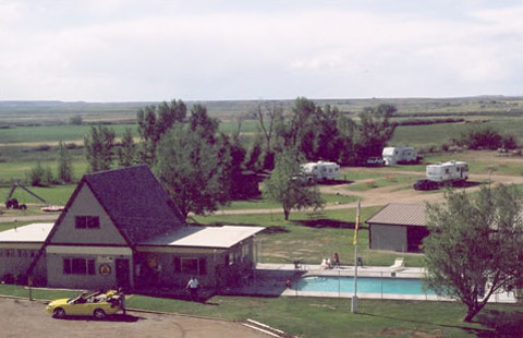 Lodging at Lyman KOA Journey in Lyman, Wyoming