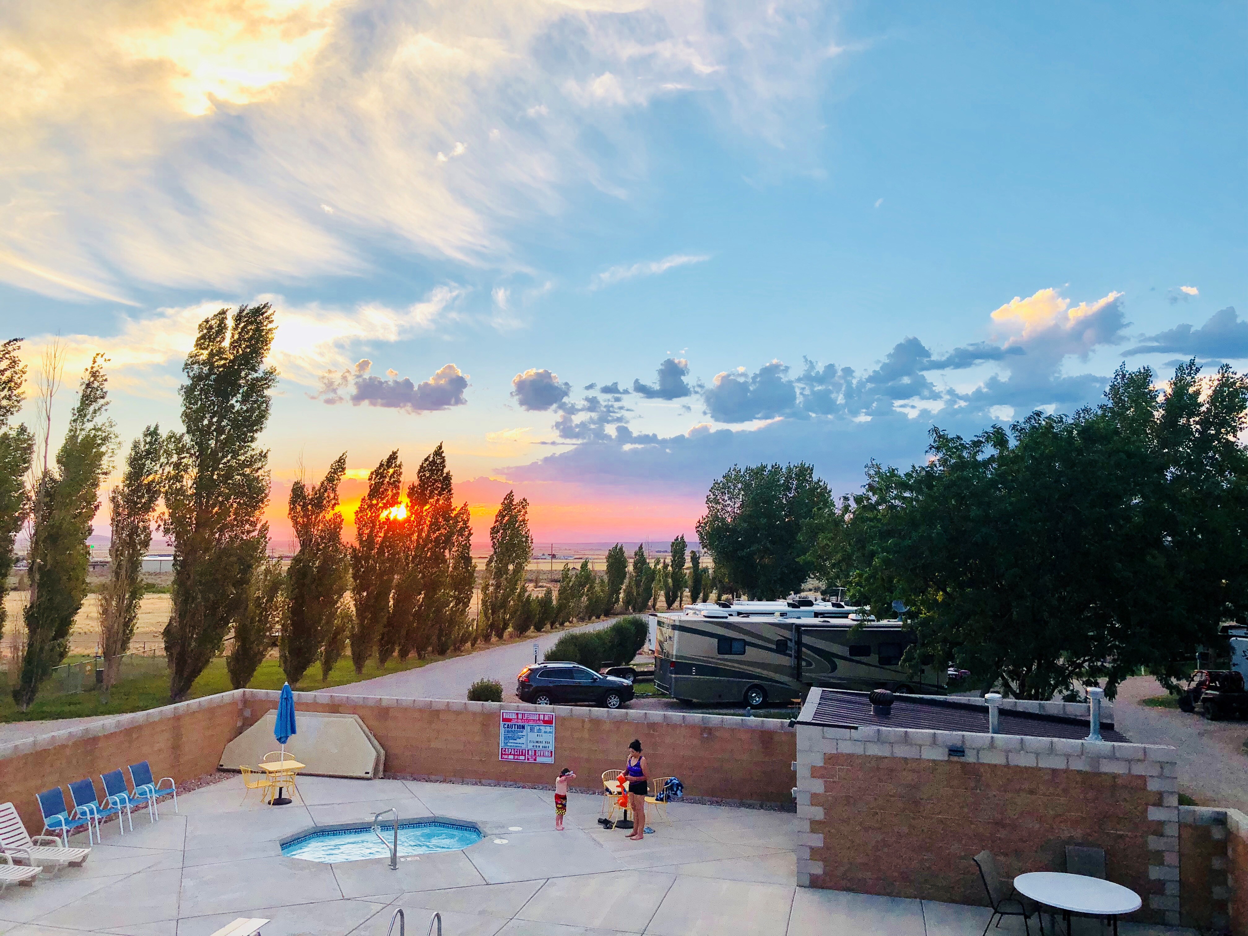 Lodging at Fillmore KOA Journey in Fillmore, Utah