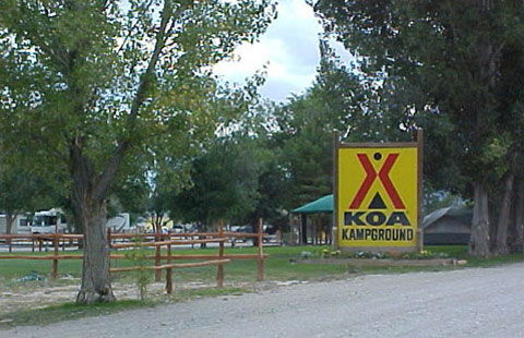 Lodging at Ely KOA Journey in Ely, Nevada