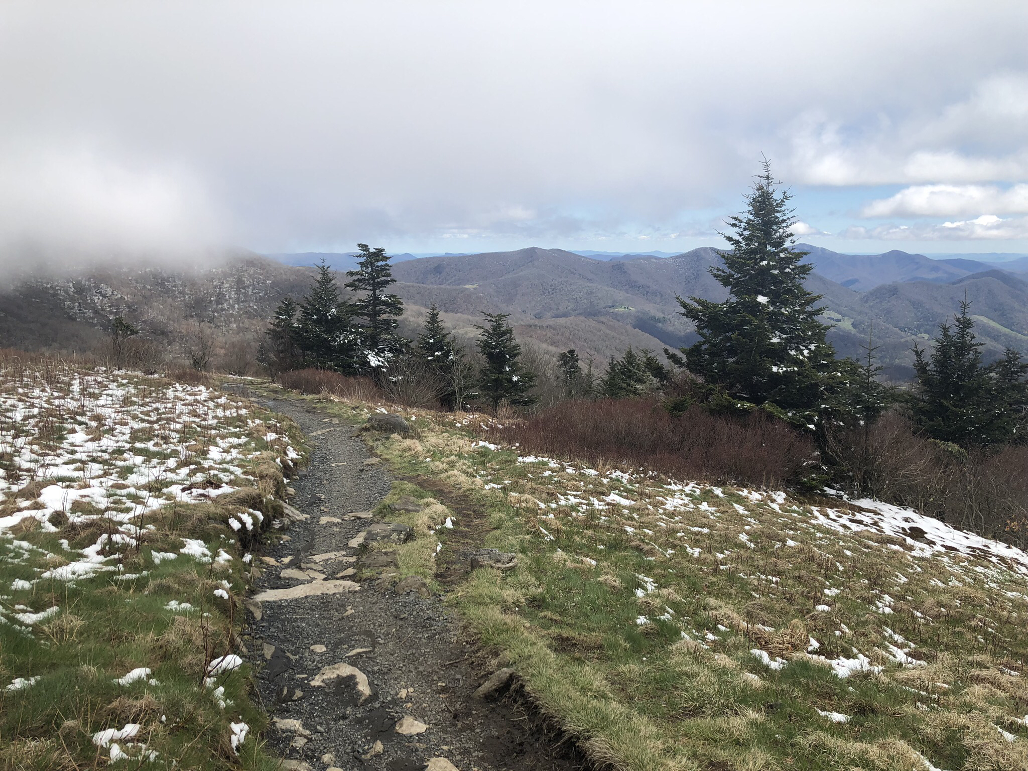 Jane Bald via Appalachian Trail