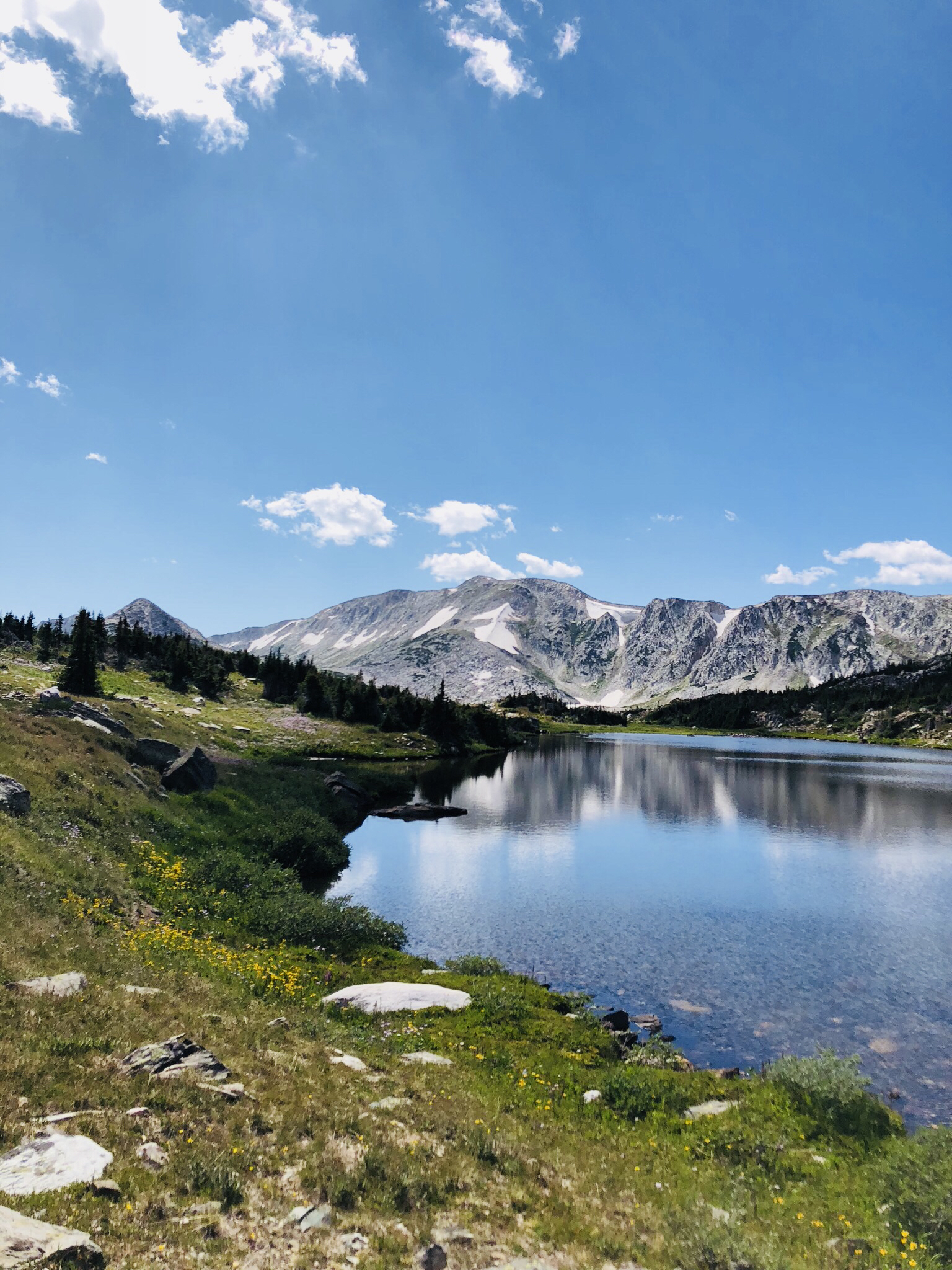 Medicine Bow Peak Summit via Lake Marie Trailhead