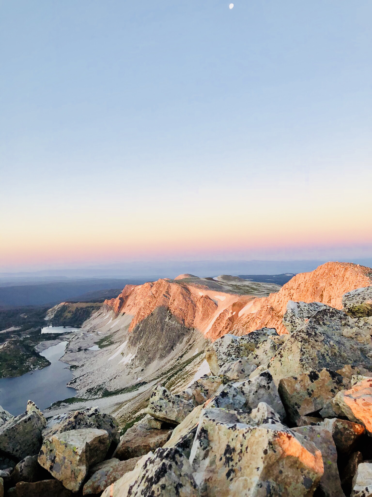 Medicine Bow Peak Summit via Lake Marie Trailhead