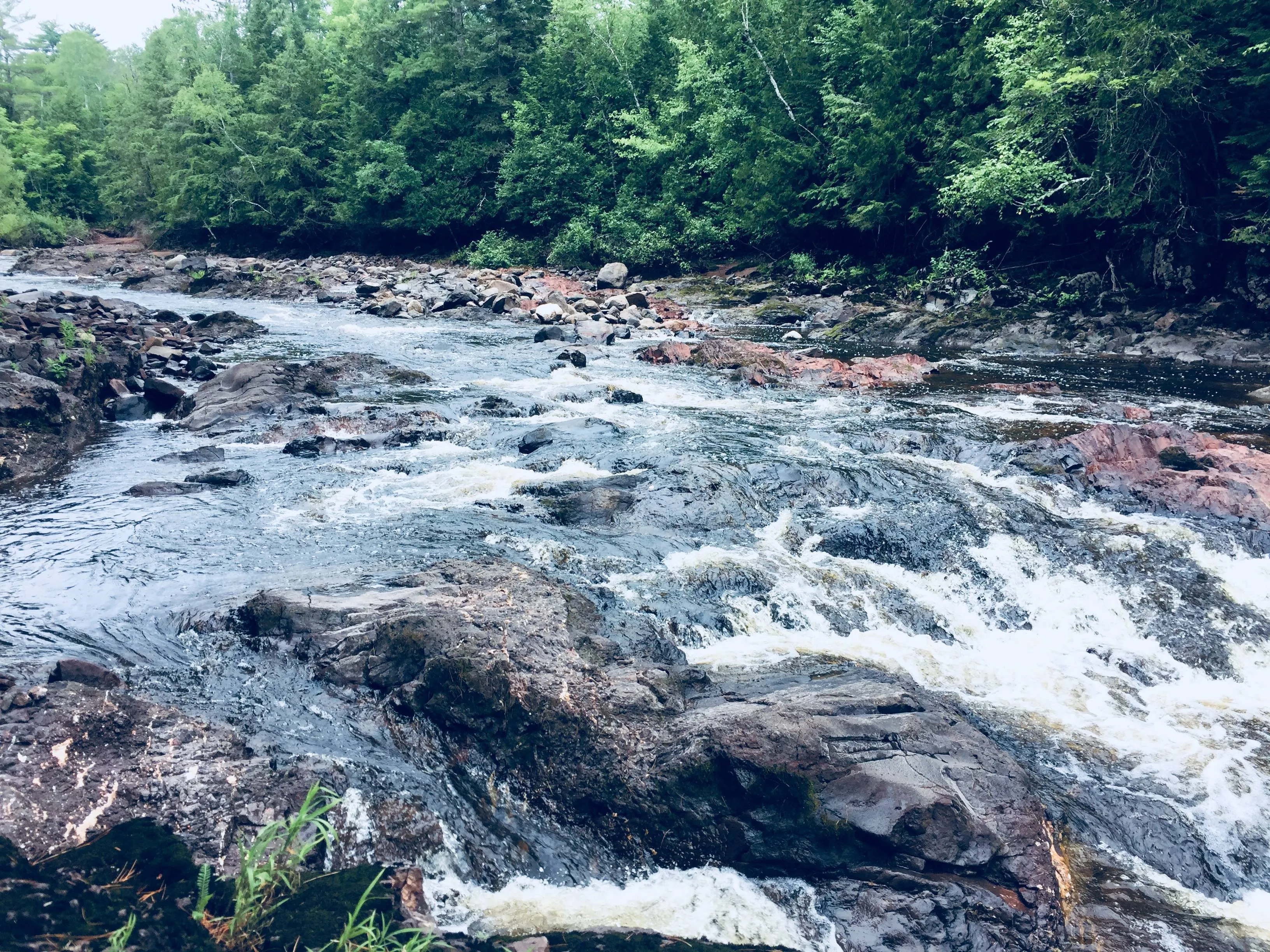 Hike to Saxon Falls