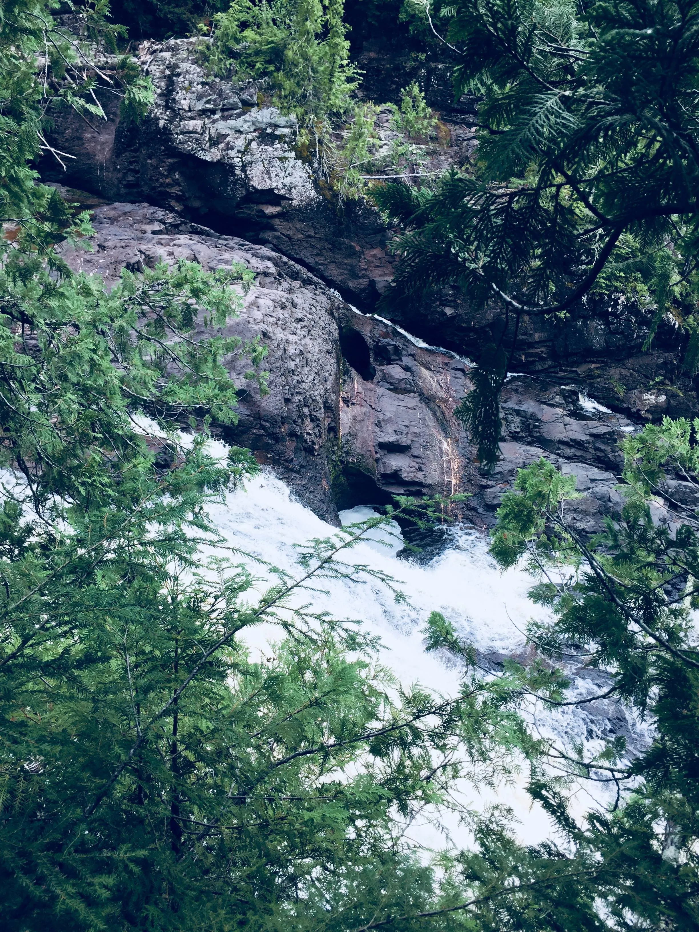 Hike to Saxon Falls