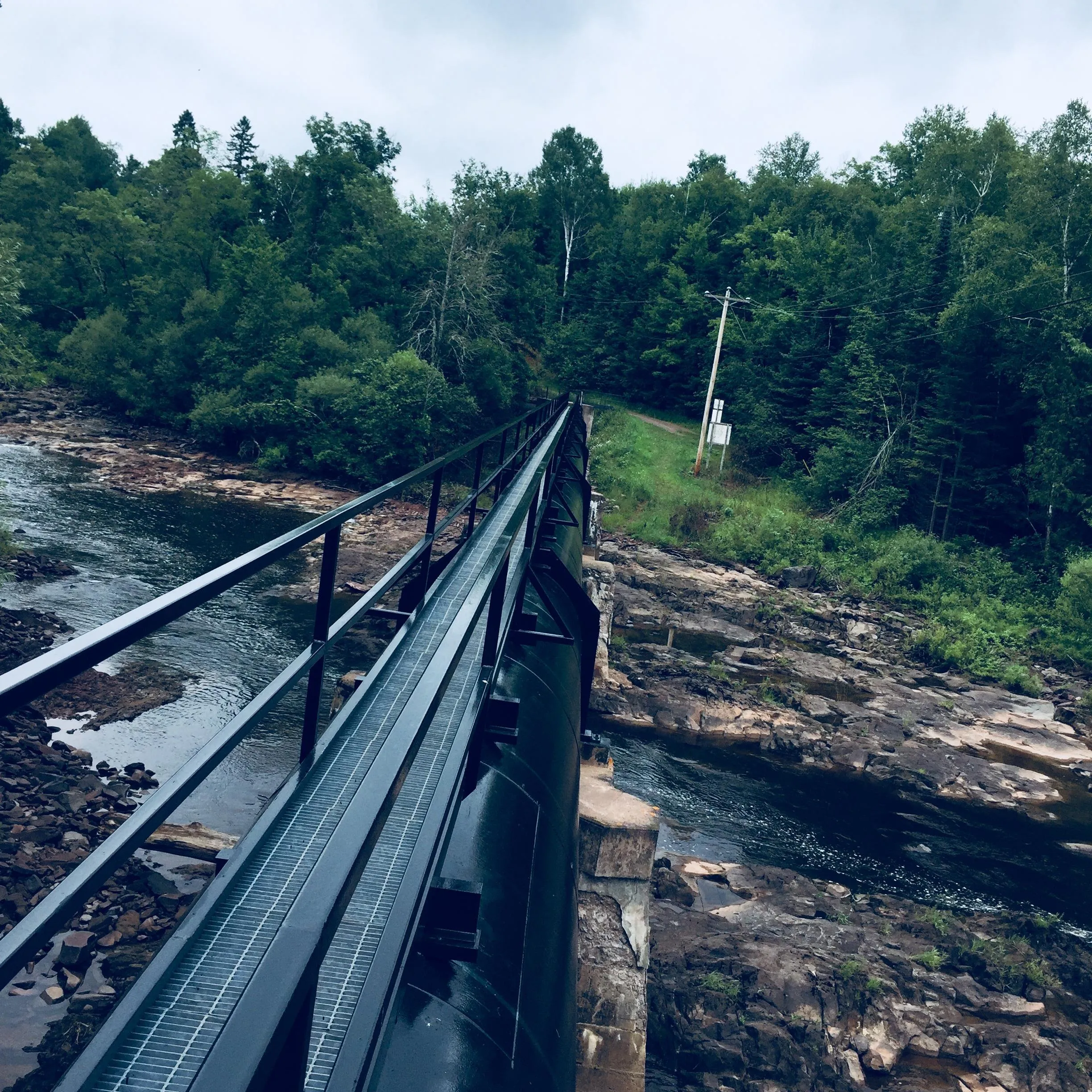 Hike to Saxon Falls