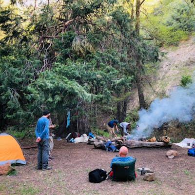 Bear Trap Campground via Gene Marshall/Piedra Blanca Trail