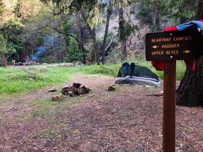 Bear Trap Campground via Gene Marshall/Piedra Blanca Trail