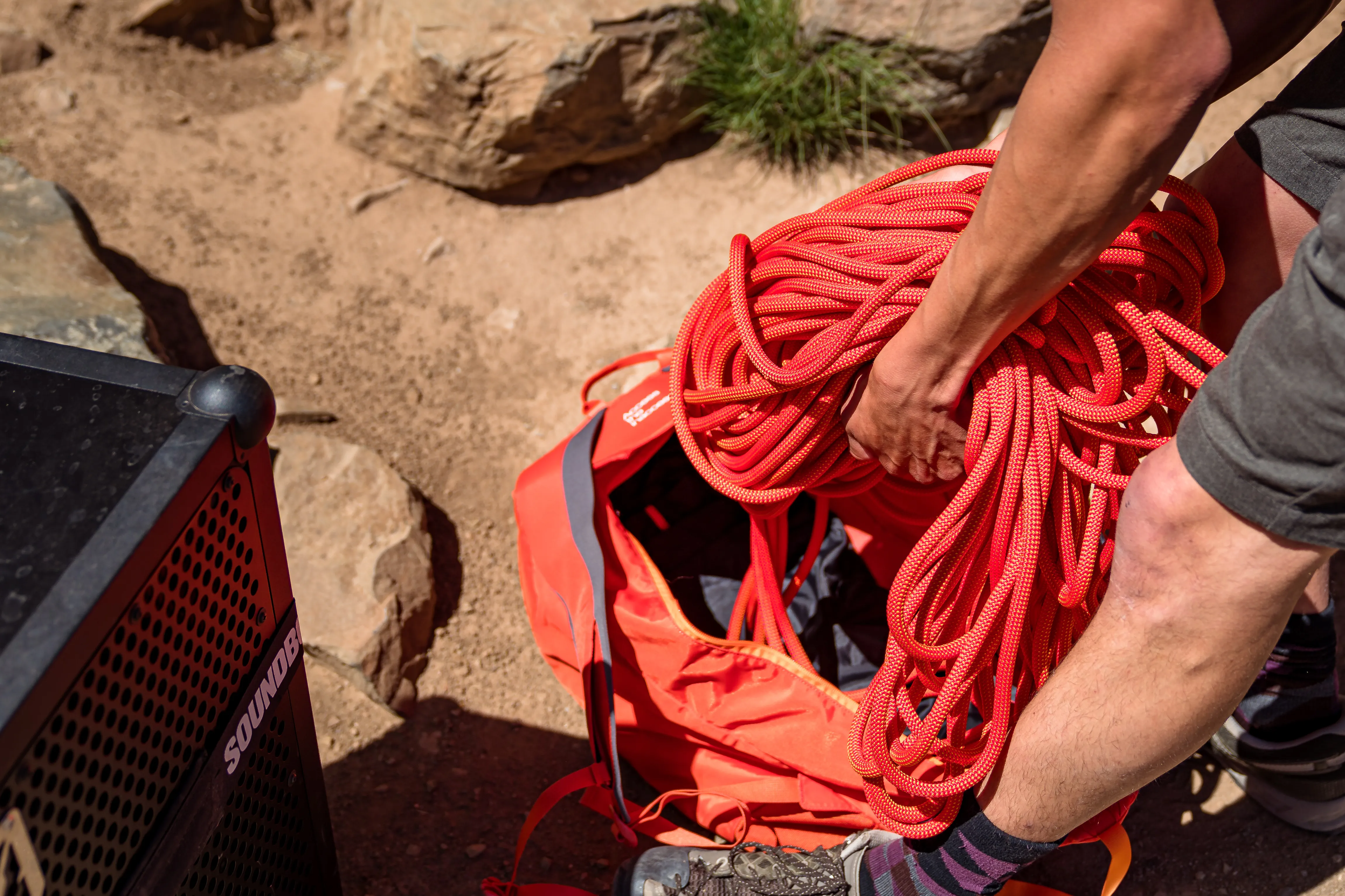 Climb in Diablo Canyon