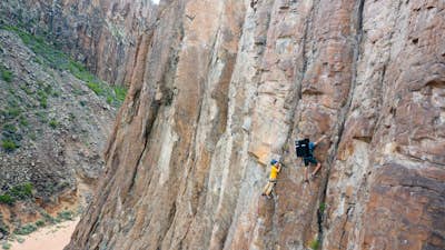 Climb in Diablo Canyon