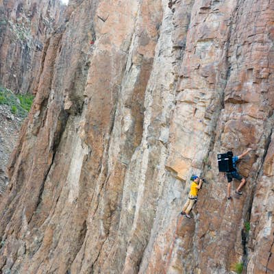 Climb in Diablo Canyon