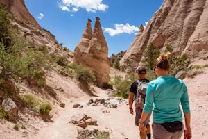 Hike at Kasha-Katuwe Tent Rocks National Monument