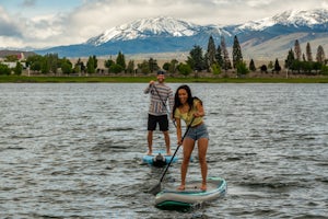 Stand-Up Paddleboard at the Sparks Marina