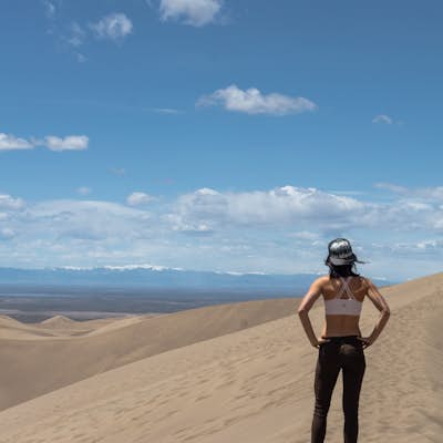 Hike High Dune at Great Sand Dunes National Park