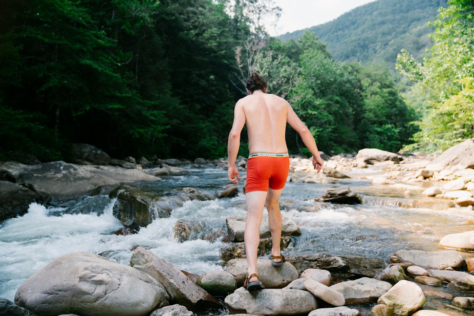 Discover Adventure: 'Get Lost And Find Yourself Here' Custom Men's Boxer