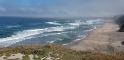 Stroll along the Southern Beaches at San Gregorio State Beach 