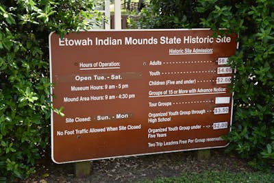 Etowah Indian Mounds, Georgia - One of the most important ancient "Mississippian" sites in the USA.