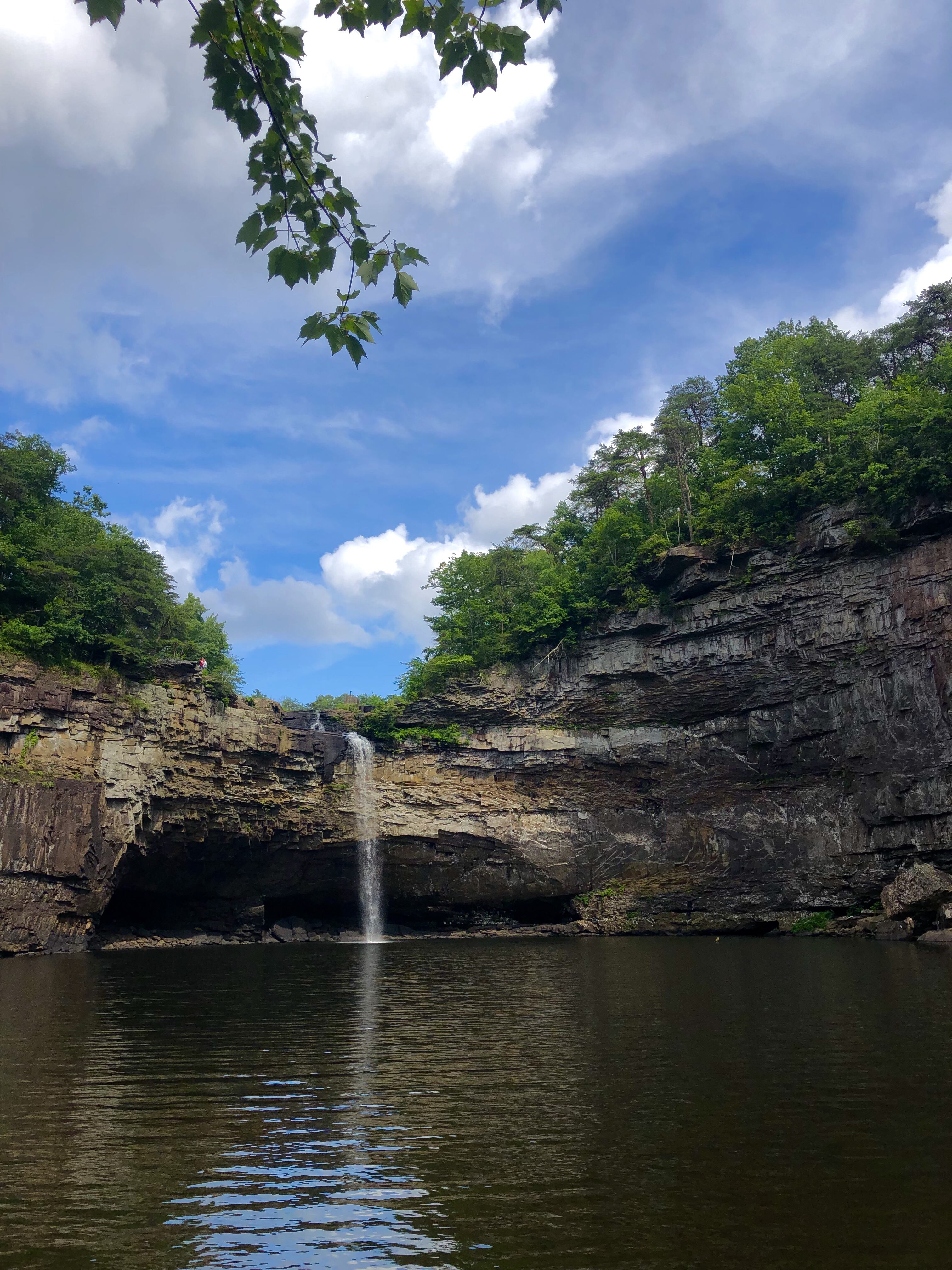 Base of DeSoto Falls Trail