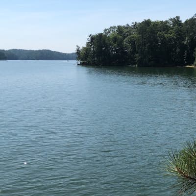 Hike and Swim at Red Top Mountain