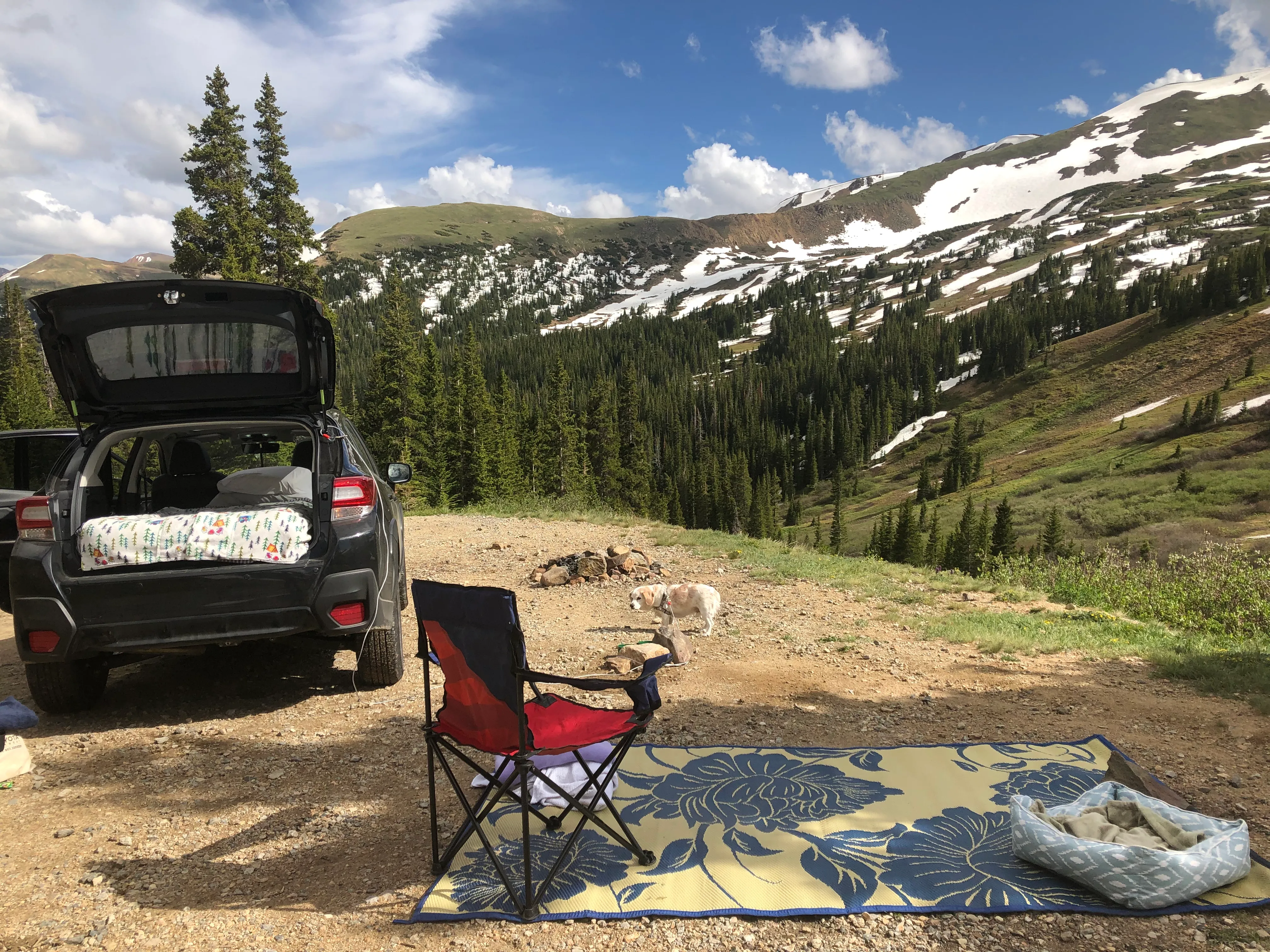 Camp at Jones Pass