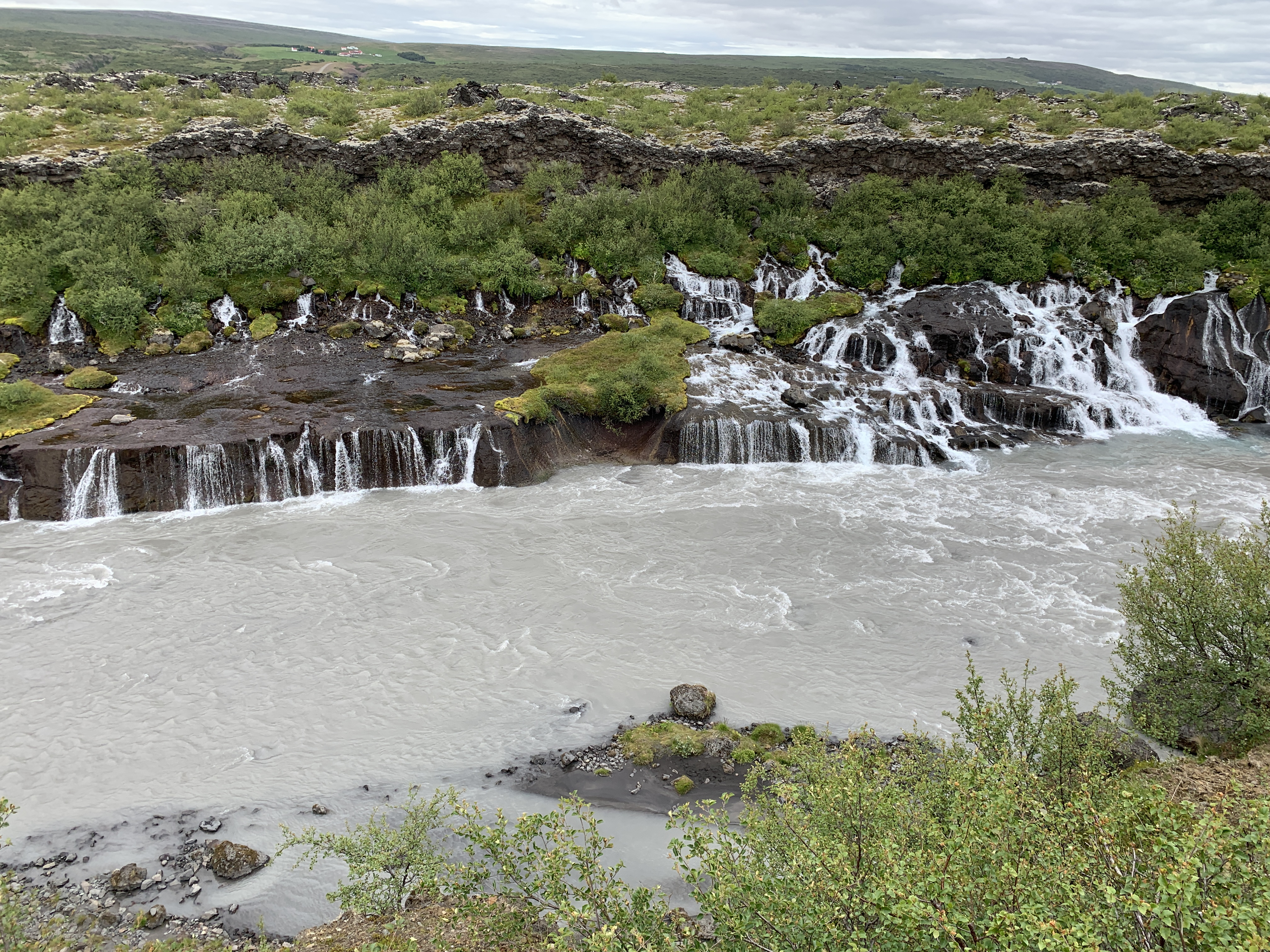 Hraunfossar (Lava Falls)