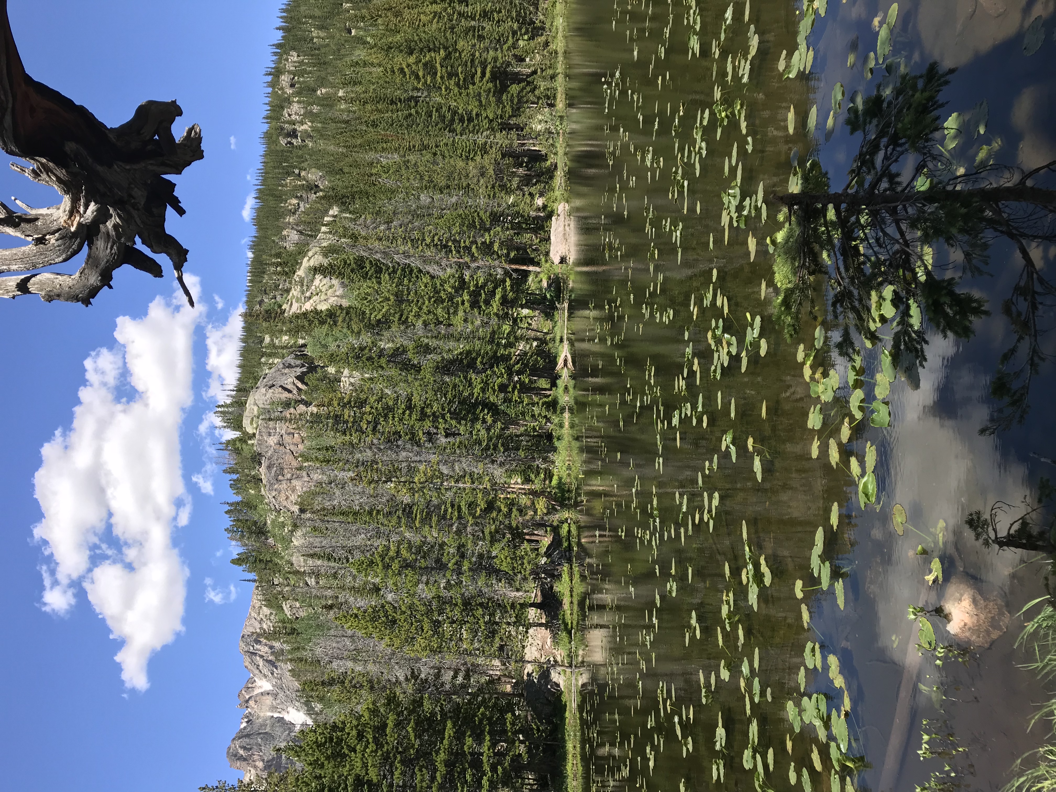 Nymph, Dream, Emerald, and Haiyaha Lakes