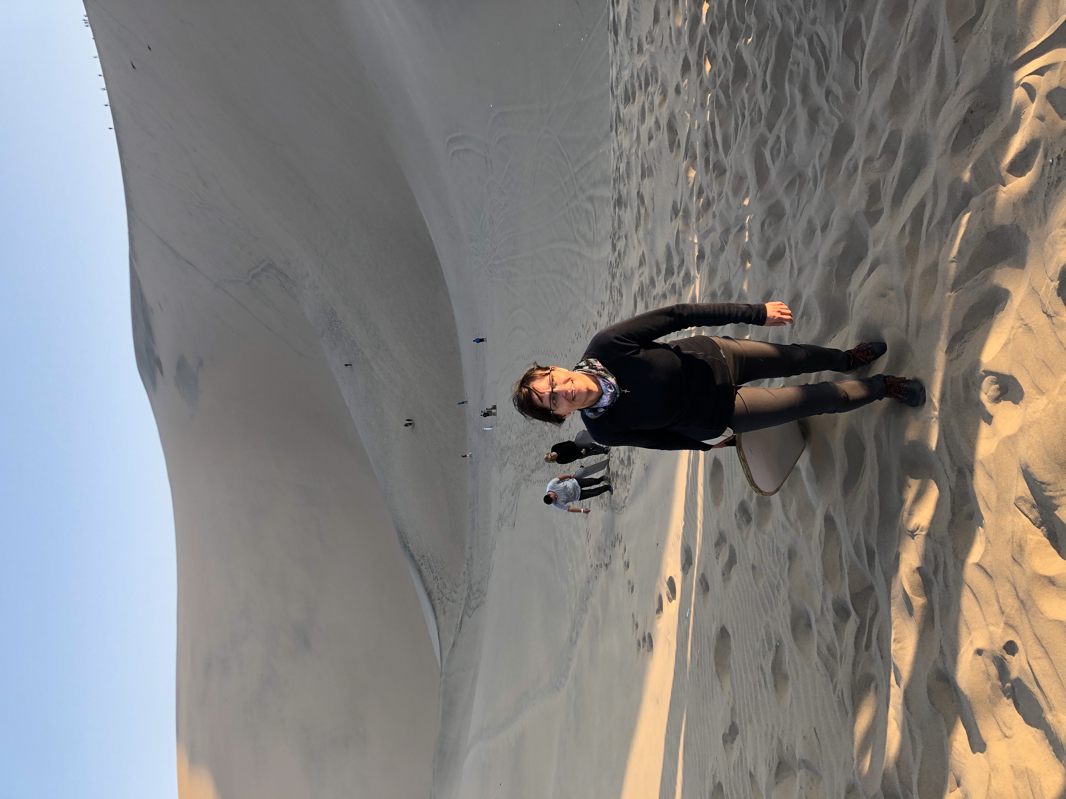 Sanboard in Huacachina, Peru