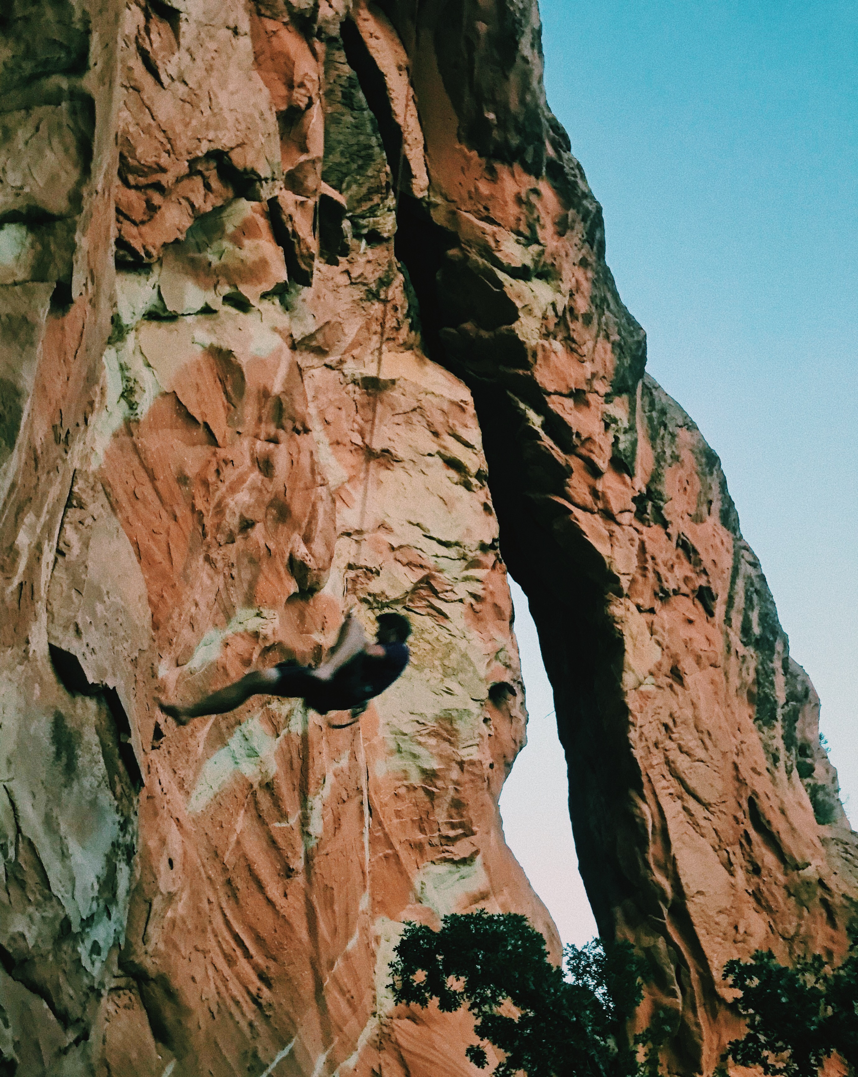 Rappel the Red Ledges