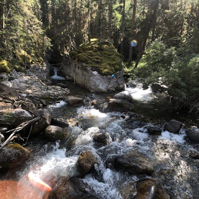 Hike up Galatea Creek to Lillian Lake