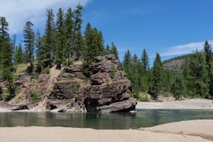 Relax at Spotted Bear Beach