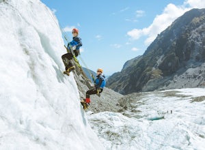 Heli Ice Climb on Fox Glacier