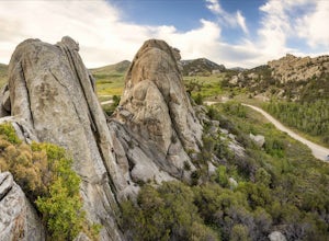 Camp and Climb at Breadloaves in City of Rocks